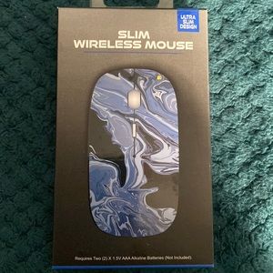 Blue Marble Wireless Mouse